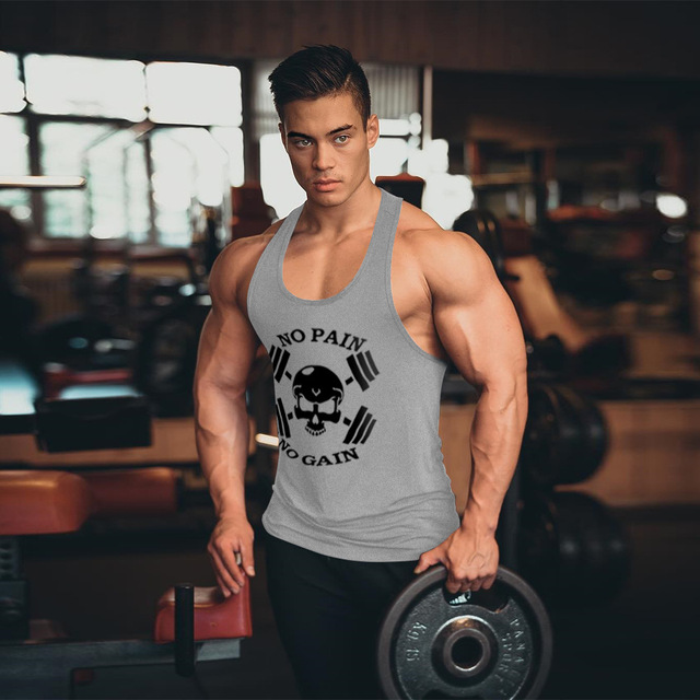 Tank Tops Gyms Beast Athletic Men Bodybuilding Vest Singlet Fitness Shirts
