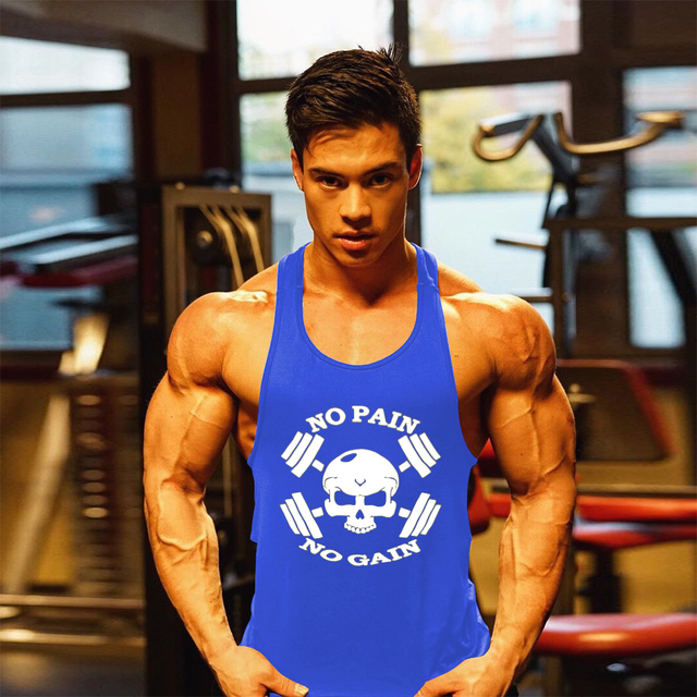 Tank Tops Gyms Beast Athletic Men Bodybuilding Vest Singlet Fitness Shirts