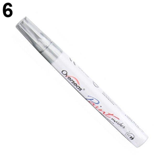 1PC 2.8mm Car Paint Pen Set Universal Waterproof Permanent Stationery Marker Pen Car Tyre Tire Tread Rubber Metal Paint Pen