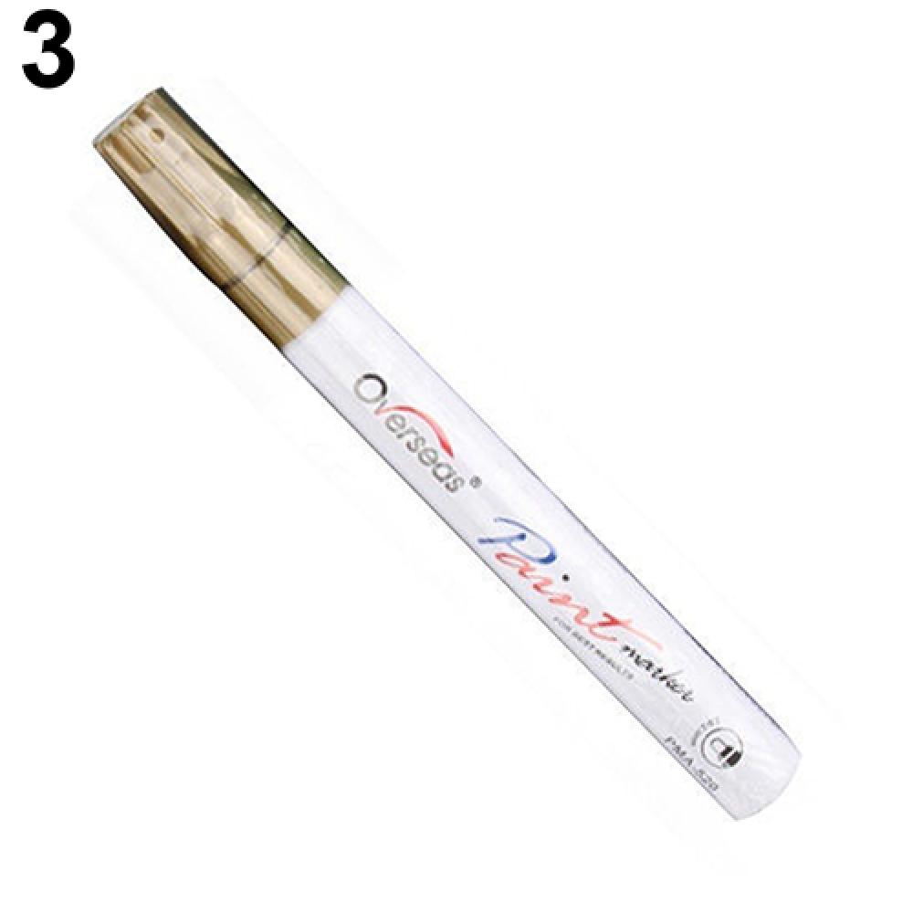 1PC 2.8mm Car Paint Pen Set Universal Waterproof Permanent Stationery Marker Pen Car Tyre Tire Tread Rubber Metal Paint Pen
