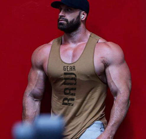 new mens cotton tank tops shirt gym fitness vest sleeveless male casual bodybuilding sports man Workout clothes clothing
