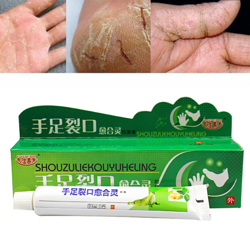 25g NEW Powerful Hand Foot Crack Cream Heel Chapped Peeling Foot And Hand Repair Anti Dry Crack Skin Care Chinese Ointment