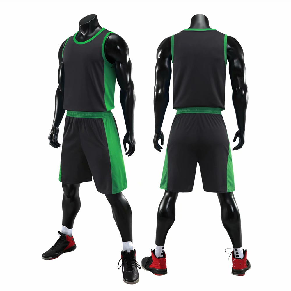 Kids Adult Basketball Jersey Set Women Men Basketball Uniform Shot Basket Training Vest Double Pocket Shorts Child Sports Suit