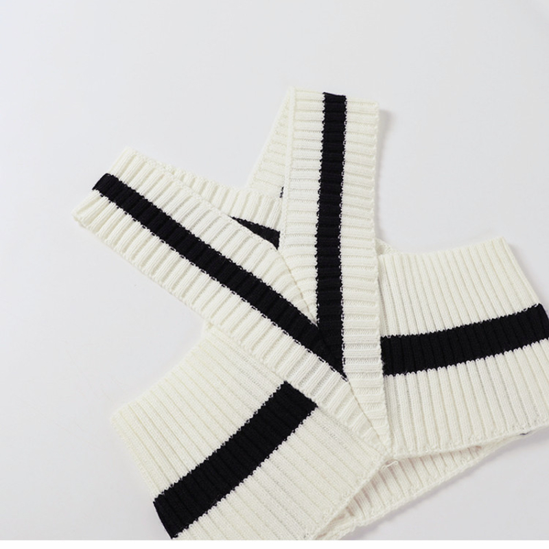 1PC Summer  Women Sexy Casual Colorblock Crisscross Backless Halter Knit Crop Tops Femme Slim Stretch Sleeveless