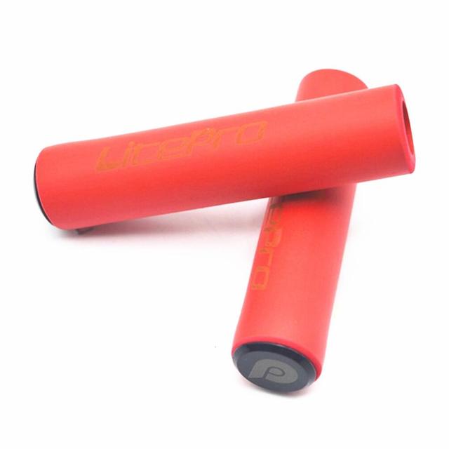 Mountain Road Folding Bike Handlebar Rubber Grips Silicone Rubber Absorbing 22.2mm Handlebar Sponge Cover
