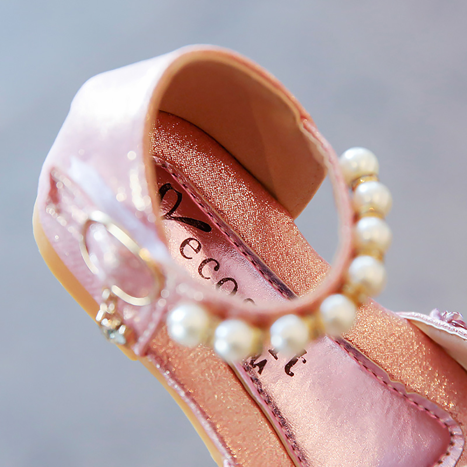 Infant Kids Baby Girls Sandals Pearl Crystal Bling Bowknot Single Princess Shoes Footwear ChildrenToddler Enfant First Walkers Girls' Shoes  Sandals