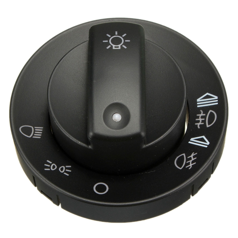 1pc Headlight Fog Light Switch Repair Kit Cover Cap For AUDI A4 S4 8E B6 B7 2000-2007 With Auto Function Car Accessories