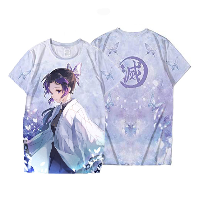 Japanese Anime Demon Slayer Kamado Nezuko 3d Print Loose Fashion Men And Women T-shirt Kawaii Boys And Girls Oversized T-shirt
