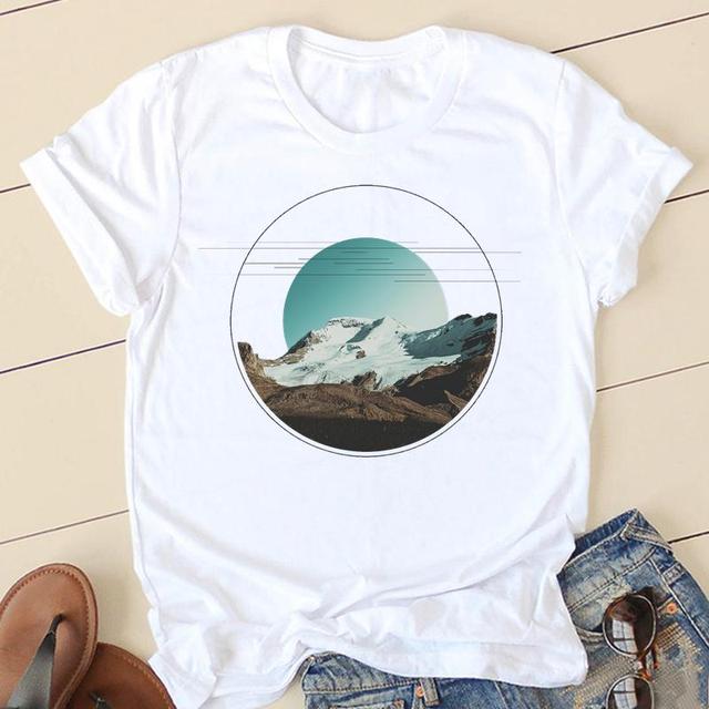 Clothes T Women Short Sleeve Casual Fashion Tshirt Summer Butterfly Flower Spring Top Female Tee Shirt Lady Graphic T-shirts