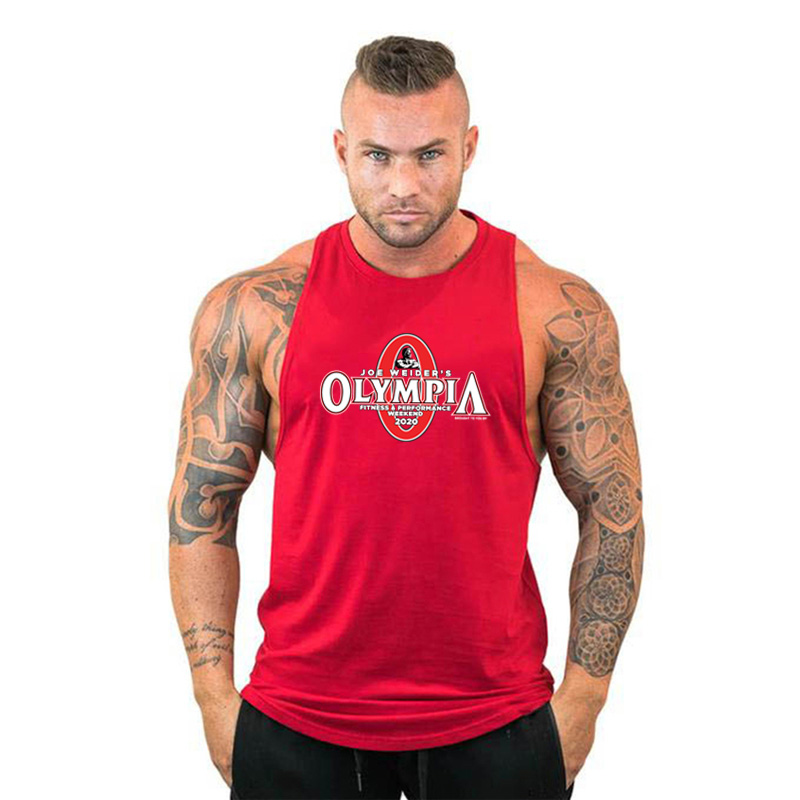 Mens Sports Gym Workout Casual Tank Top Clothing Bodybuilding Fashion Vest Muscle Fitness Singlets Sleeveless Shirt