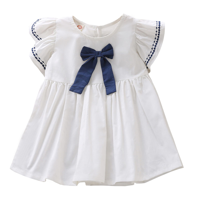 Toddler Dress Summer Sleeveless Birthday Party Princess Dresses Kids Sundress Dresses for 12M to 5Y Baby Girl Clothes