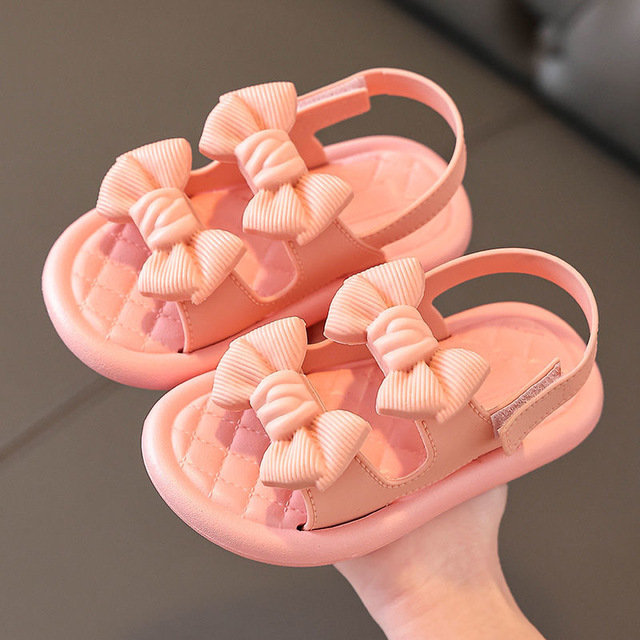 2022 new girls sandals Baotou beach shoes 2-6 years old children non-slip soft bottom children's sandals non-slip summer sandals