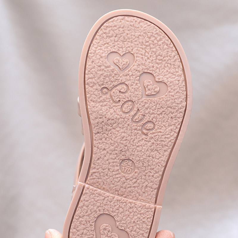 2022 Summer Shoes Girls Sandals Rivets Sandal Boots Cross-tied Kids Shoes Gladiator Sandals Back Zip Roma Princess Shoes Child