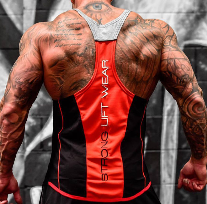Bodybuilding Tank Tops Men Gym Workout Fitness sleeveless shirt Male Summer Cotton Undershirt Casual Singlet Vest Clothing