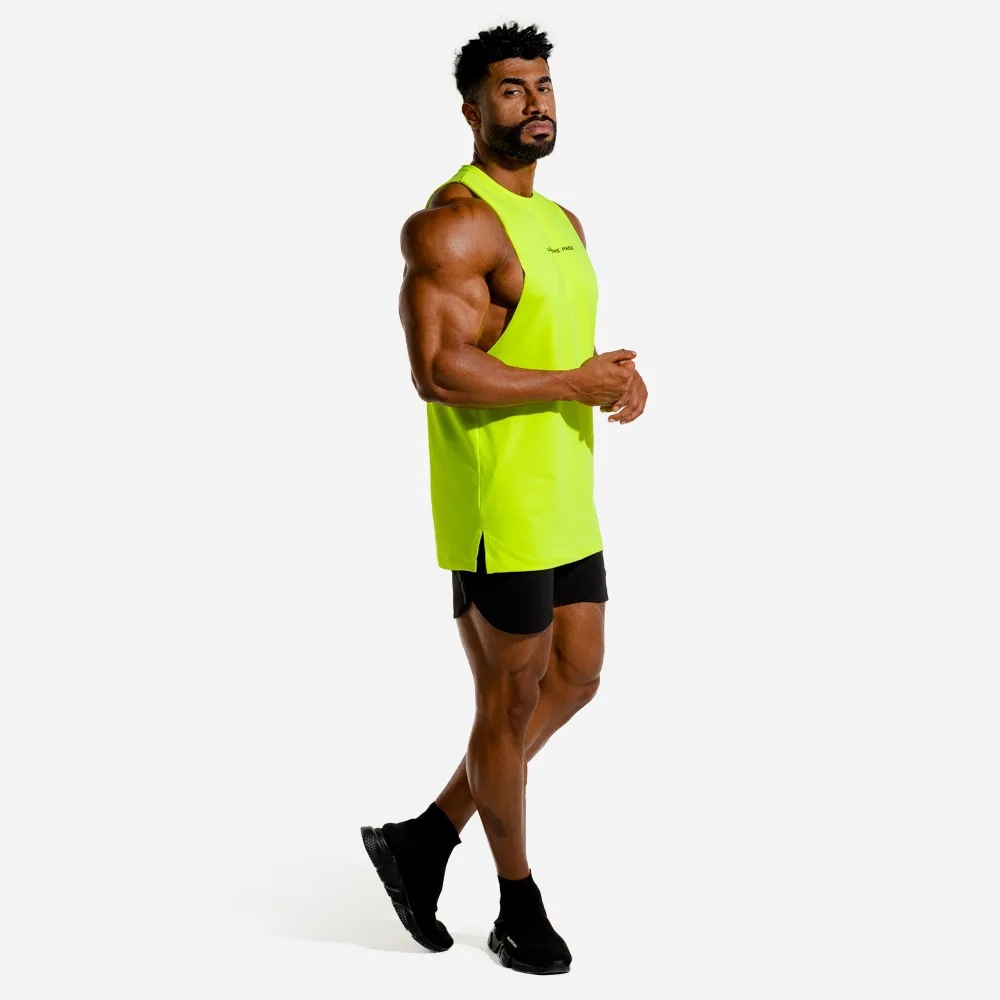 Bodybuilding Cool Fluorescent Colors Tank Top Men Gyms-clothing Stringer Fitness Gyms Shirt Muscle Workout Tank Top