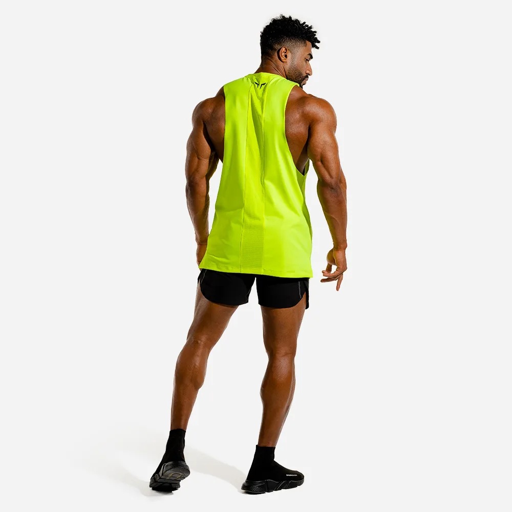 Bodybuilding Cool Fluorescent Colors Tank Top Men Gyms-clothing Stringer Fitness Gyms Shirt Muscle Workout Tank Top
