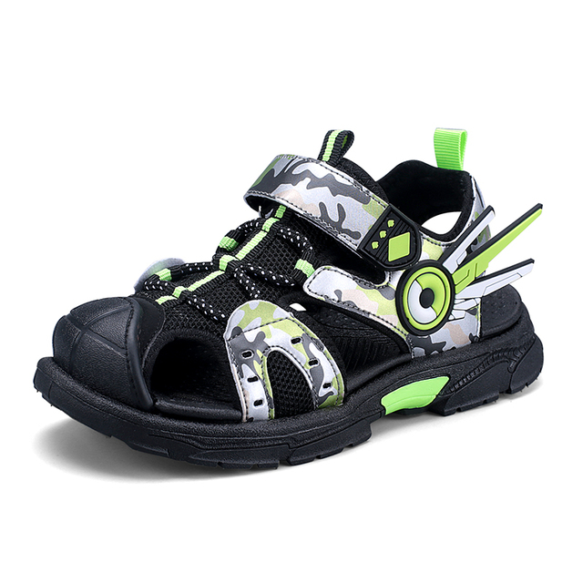 2022 New Summer Kid Non-Slip Shoes Boys Girls Beach Sandals Two Wear Antiskid Lightweight Fashion Sneaker Water Shoe For Child