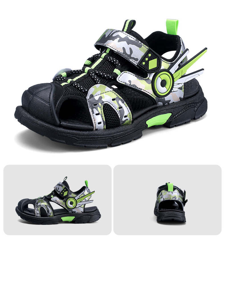 2022 New Summer Kid Non-Slip Shoes Boys Girls Beach Sandals Two Wear Antiskid Lightweight Fashion Sneaker Water Shoe For Child