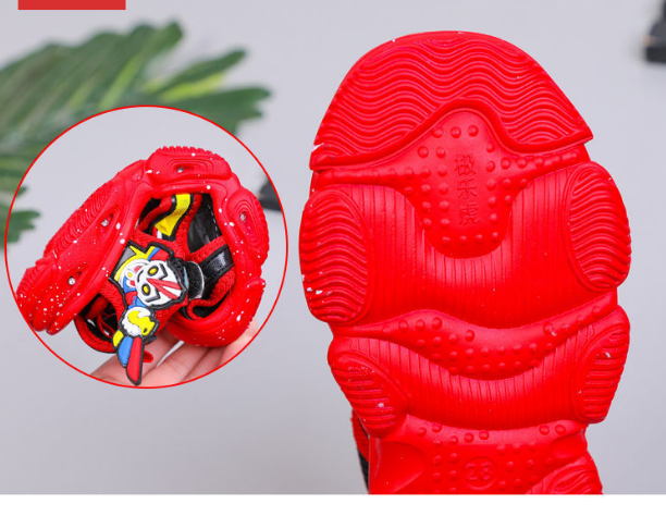 Summer Boys Girls Beach Sneakers Boots LED Luminous Light Shoes Cartoon Children's Baby Kids Flat Sandals