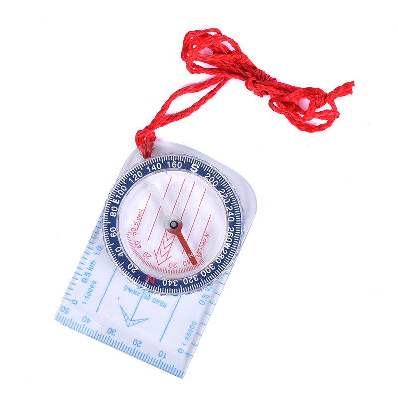 Outdoor Camping Directional Cross-country Race Hiking Special Compass Baseplate Ruler Map Scale Compass Night