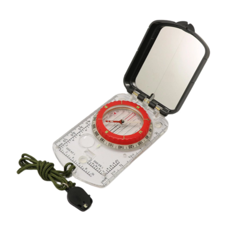 Compass Magnifier Multifunctional Map Ruler Clinometer Outdoor Boating