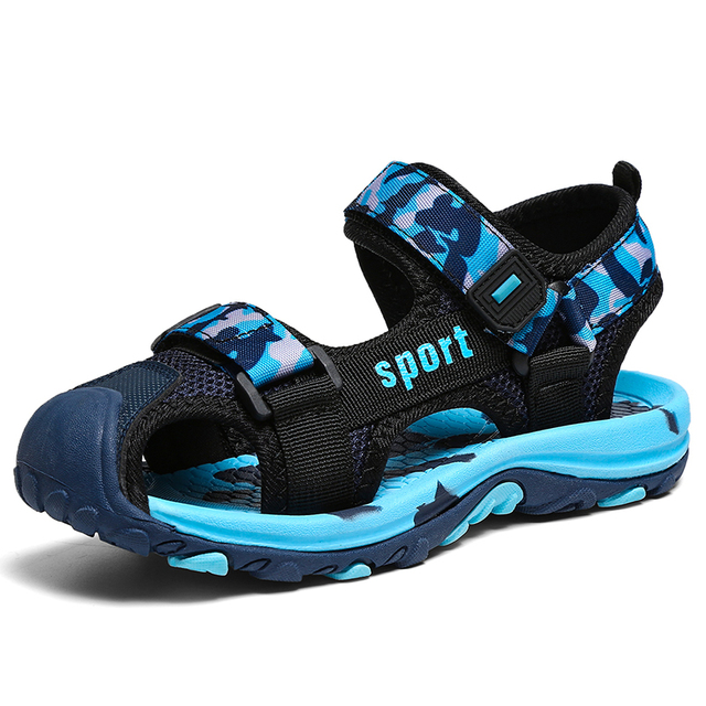 Designer Boys Girls Non-Slip Light Comfortable Sandals Summer Wear-Resistant Sole Outdoor Kids Slippers Clogs Beach Casual Shoes