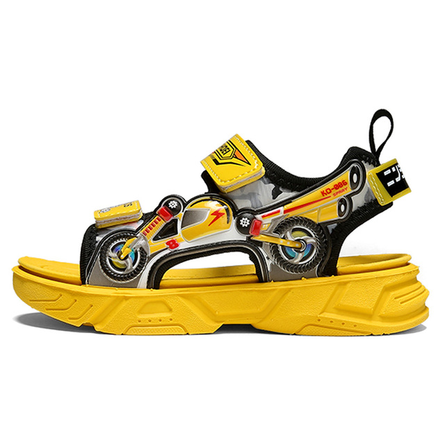Children Boys Sandals High Quality PU Summer Sandal for Kids Boys Cool Design Kids Sandalias 5-10 Years Kids Shoes   Size 28~38#