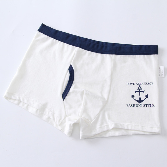 2Pcs Children Boys Underwear Cartoon Children's Shorts Panties Baby Boy Toddler Boxers Stripes Teenagers Cotton Underpants