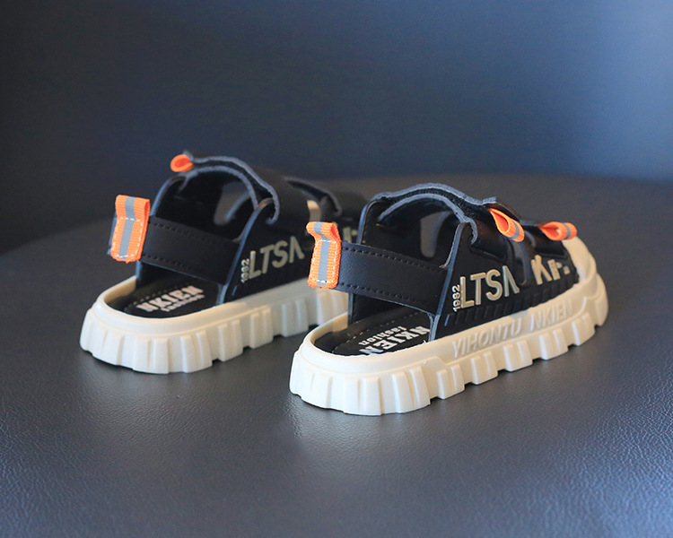 Size 21-30 Kids Summer Casual Soft Bottom Beach Shoes Children Light Sandals For Girls Boys Baby Wear-resistant Toddler Shoe