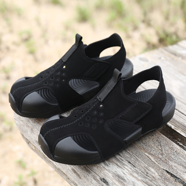 2022 Children's Sandals Summer Boys Casual Shoes Breathable Mesh Casual New Fashion Girls Red Sandals Kids Boy Sneakers