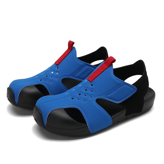 2022 Children's Sandals Summer Boys Casual Shoes Breathable Mesh Casual New Fashion Girls Red Sandals Kids Boy Sneakers