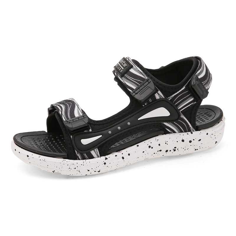 Spring Summer Brand Kids Sandals Boys Girls Beach Shoes Breathable Flat Sandals PU Leather Children Outdoor Shoes Size 28-40