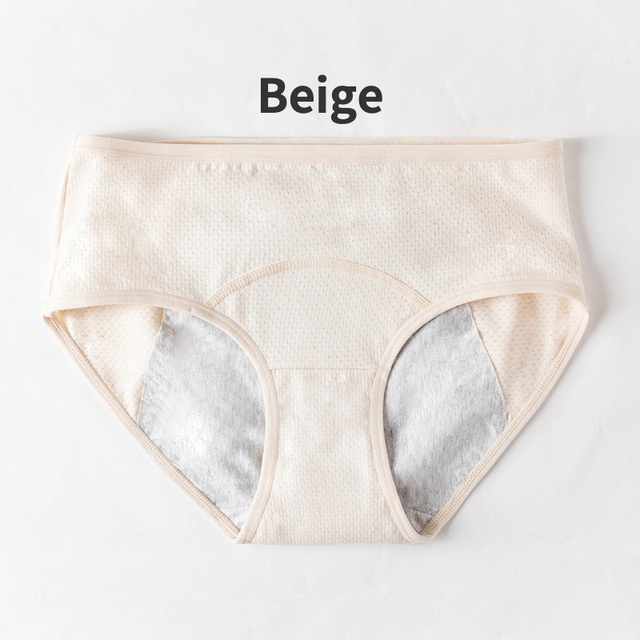 4pcs Leak Proof Menstrual Panties Physiological Pants Girls Womens Underwear Period Comfortable Waterproof Briefs