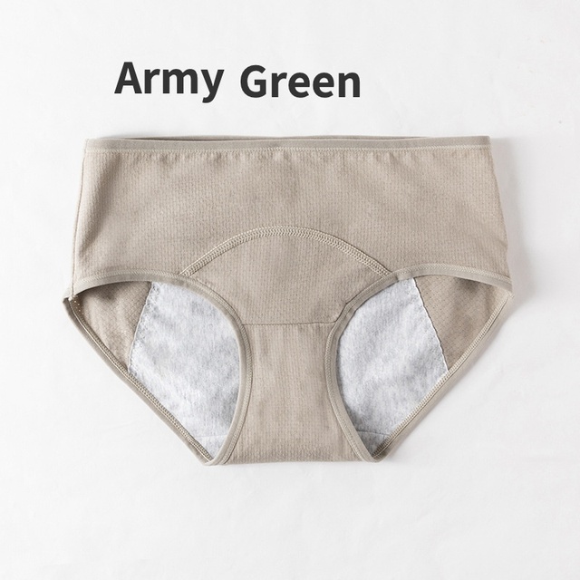 4pcs Leak Proof Menstrual Panties Physiological Pants Girls Womens Underwear Period Comfortable Waterproof Briefs
