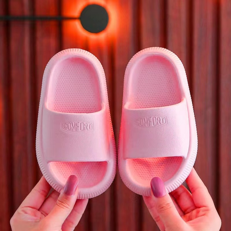 Children Slippers Comfortable Summer Garden Beach Sandals Baby PVC Bathroom Shoes Non-Slip For Boys Girls