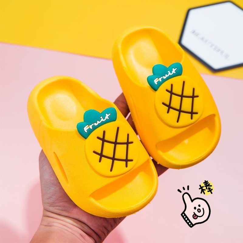 Cartoon Kids Slippers for Boys Summer Beach Indoor Slippers Cute Girl Shoes Home Soft Non-Slip Cute Children Slippers