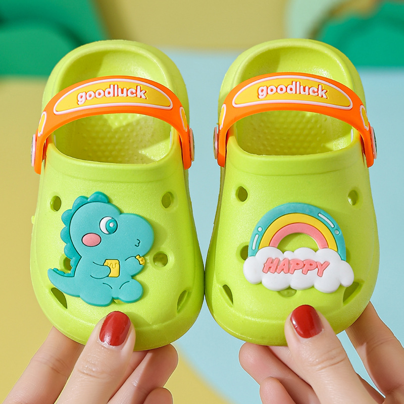 Kids Slippers for Boys Girls Cartoon Shoes Summer Toddler Flip Flops Baby Indoor Slippers Beach Swimming Slippers