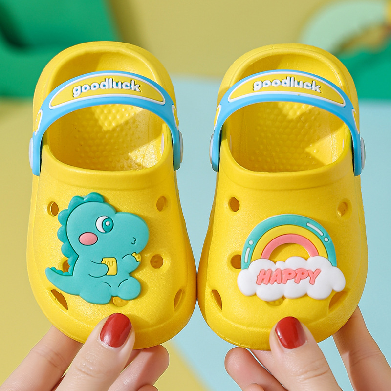 Kids Slippers for Boys Girls Cartoon Shoes Summer Toddler Flip Flops Baby Indoor Slippers Beach Swimming Slippers