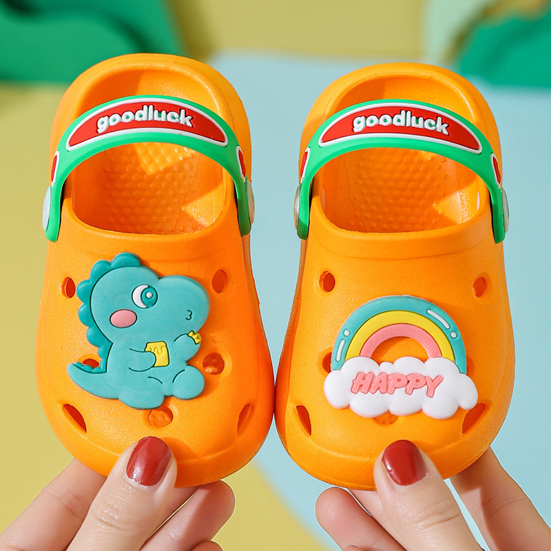 Kids Slippers for Boys Girls Cartoon Shoes Summer Toddler Flip Flops Baby Indoor Slippers Beach Swimming Slippers