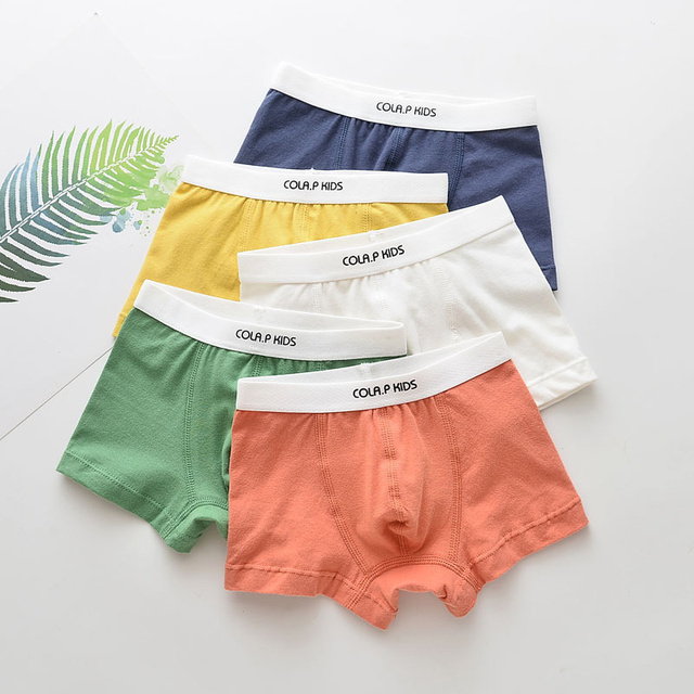 5Pcs Children Underwear Boys Panties Cotton Boxers Children Underpants Briefs For Boy Shorts Baby Panties Kids Underwear Clothing