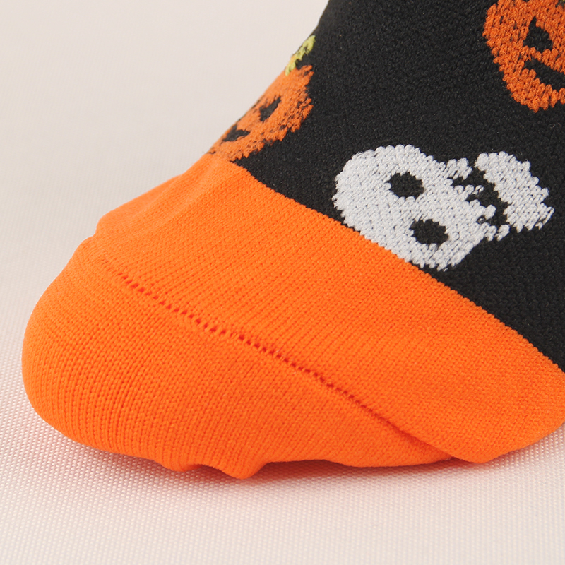 2022 Unisex Compression Stockings Halloween Limited Owl Skull Elastic Autumn Winter Under the Knee Nylon Outdoor Sports Socks
