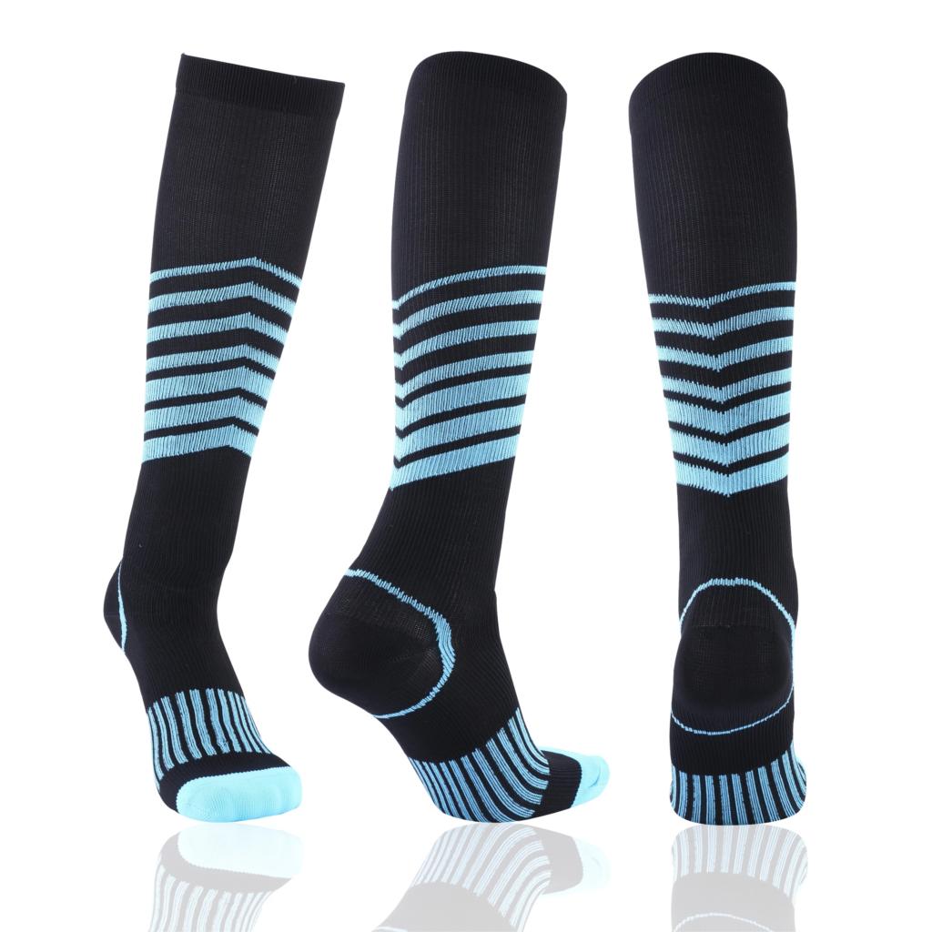 Winter Compression Stockings Unisex Sport Leg Pressure Nylon Running Travel Happy Long Health Compress Women Men Socks Legging