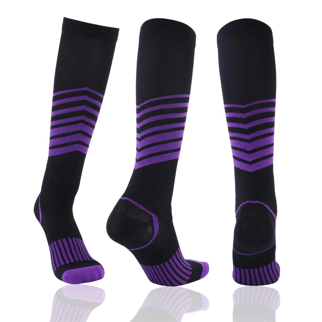Winter Compression Stockings Unisex Sport Leg Pressure Nylon Running Travel Happy Long Health Compress Women Men Socks Legging