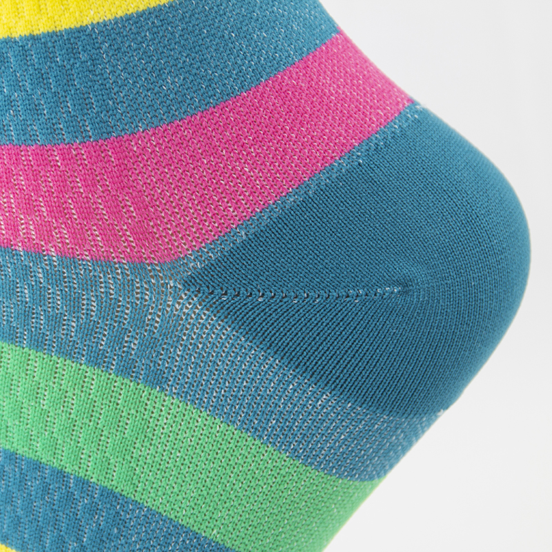 1Pair New Unisex Compression Stockings Leg Support Varicose Veins Socks Striped High Elastic Running Marathon Sport Gym Stocking