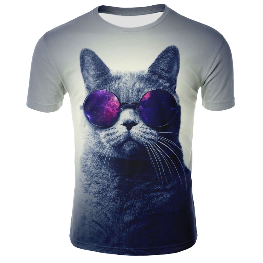Summer 3d Printed Thunder Cat T-shirt For Men Casual Short Sleeve Fashion Oversized Men's T Shirt