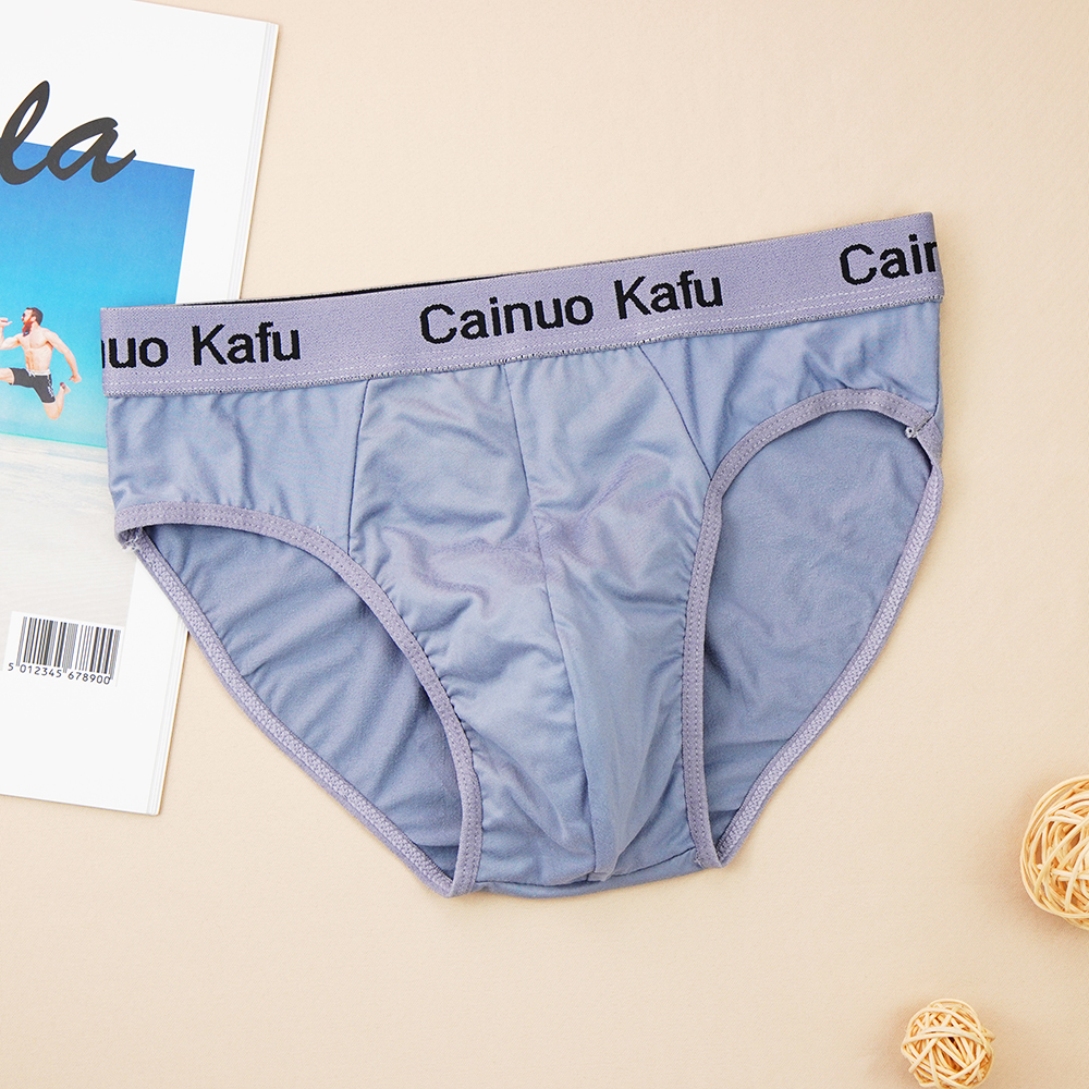 5 Pcs Fashion Men's Briefs Pure Cotton Breathable Underwear Designer Homme Boxers Panties