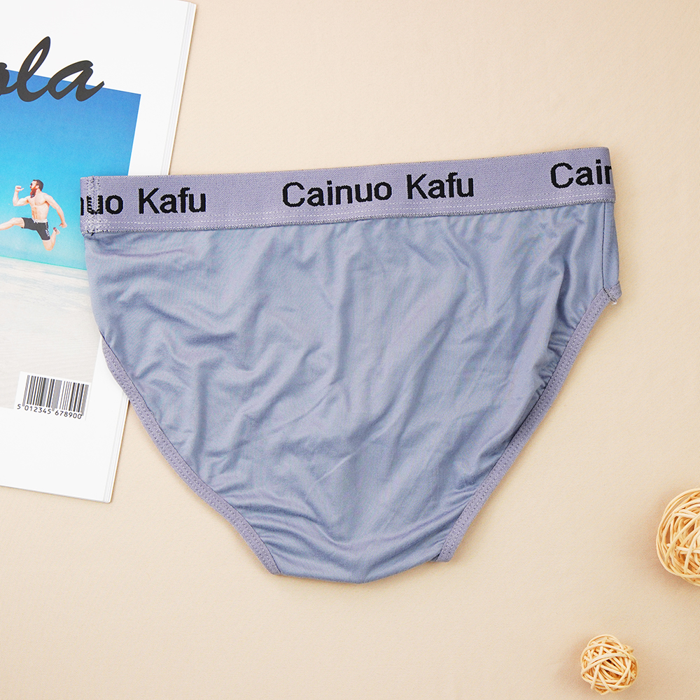 5 Pcs Fashion Men's Briefs Pure Cotton Breathable Underwear Designer Homme Boxers Panties