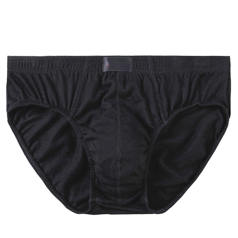 5pcs 100% Cotton Briefs Mens Comfortable Underpants Man Underwear