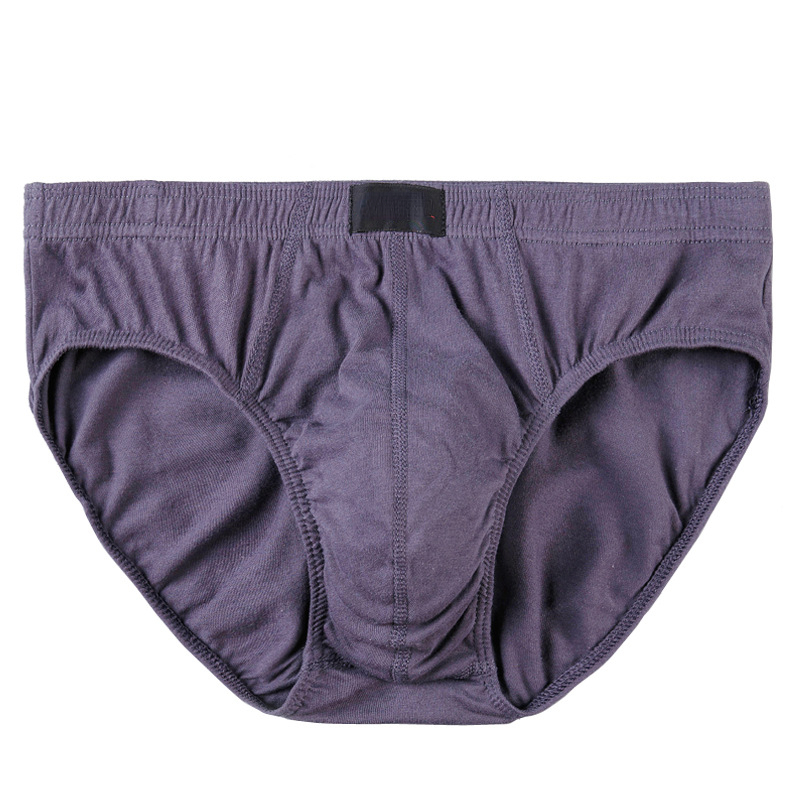 5pcs 100% Cotton Briefs Mens Comfortable Underpants Man Underwear