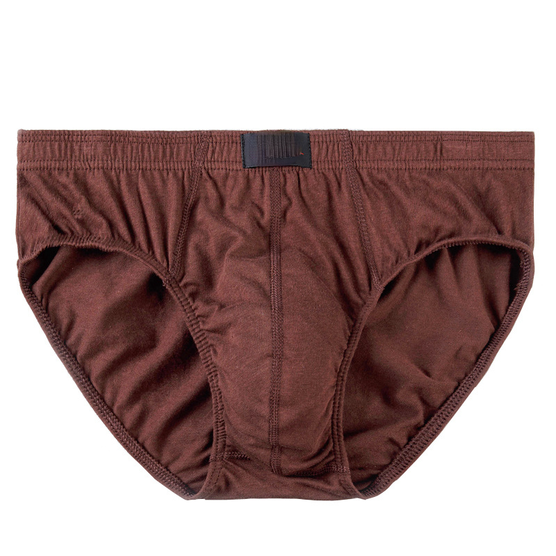 5pcs 100% Cotton Briefs Mens Comfortable Underpants Man Underwear